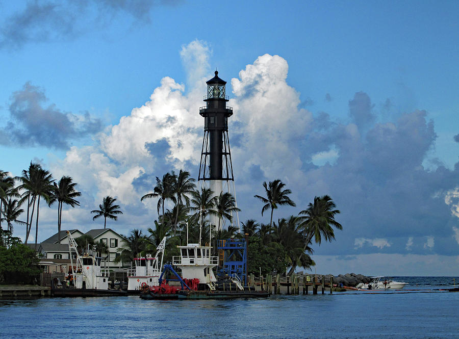 Hillsboro Inlet and Our Beloved Lighthouse Photograph by Corinne Carroll