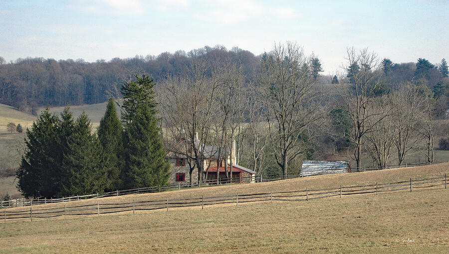 Hillside Home, Pennsylvania   Photograph by Gordon Beck