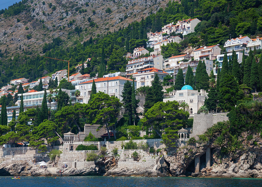 Hillside Homes, Dubrovnik  Photograph by Chris Dutton