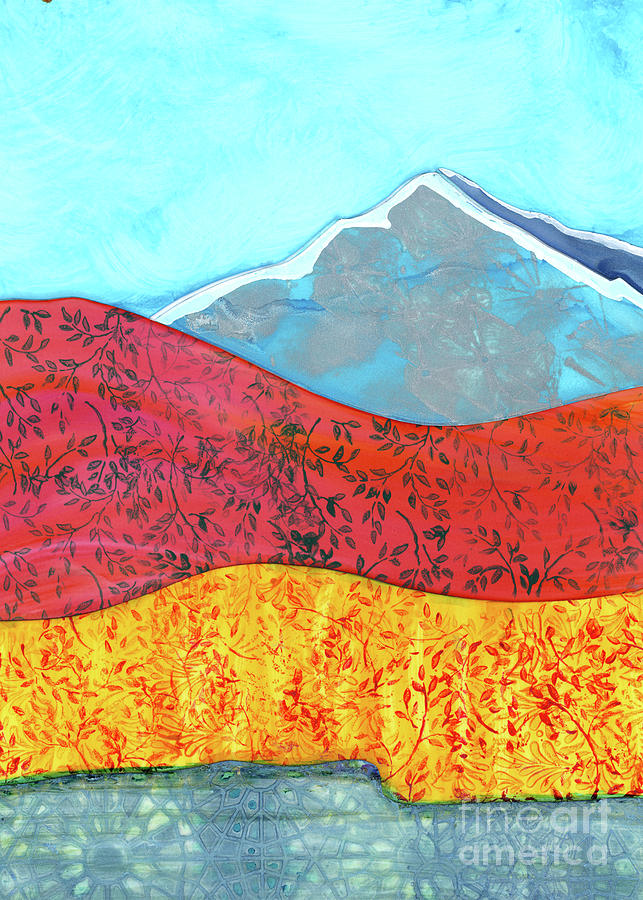 Hillside Painting by Julie Greene-Graham
