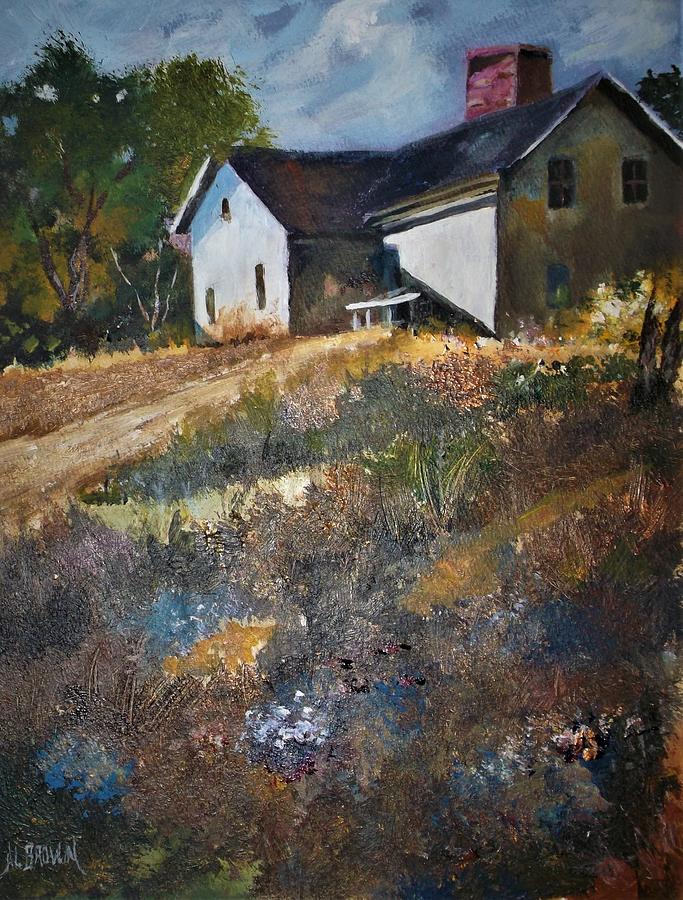 Hilltop Abode Painting by Al Brown