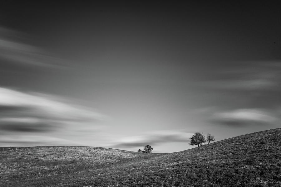 Hilly Landscape In Bohemian Paradise - BW Photograph By Martin Vorel ...