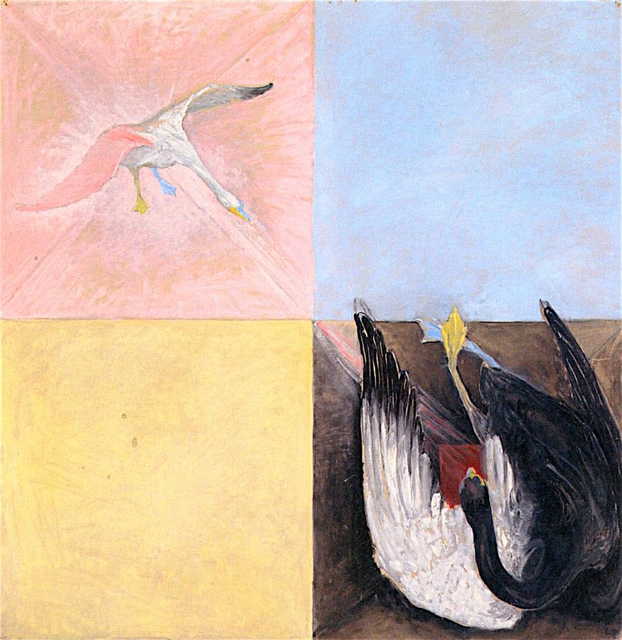 Hilma Af Klint , The Swan ,No.4,Group IX-SUW Painting by Hilma af Klint ...