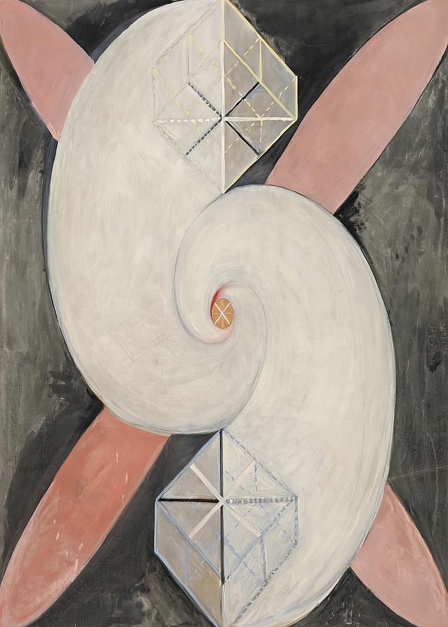 Hilma Af Klint Swans Painting by Canvas Majesty - Fine Art America