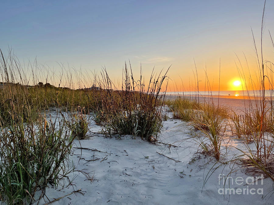 Beach Photograph - Hilton Head Sunrise 3593a by Jack Schultz
