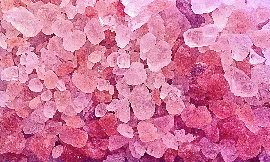 Himalayan Pink Salt Photograph by Susan Maxwell Schmidt