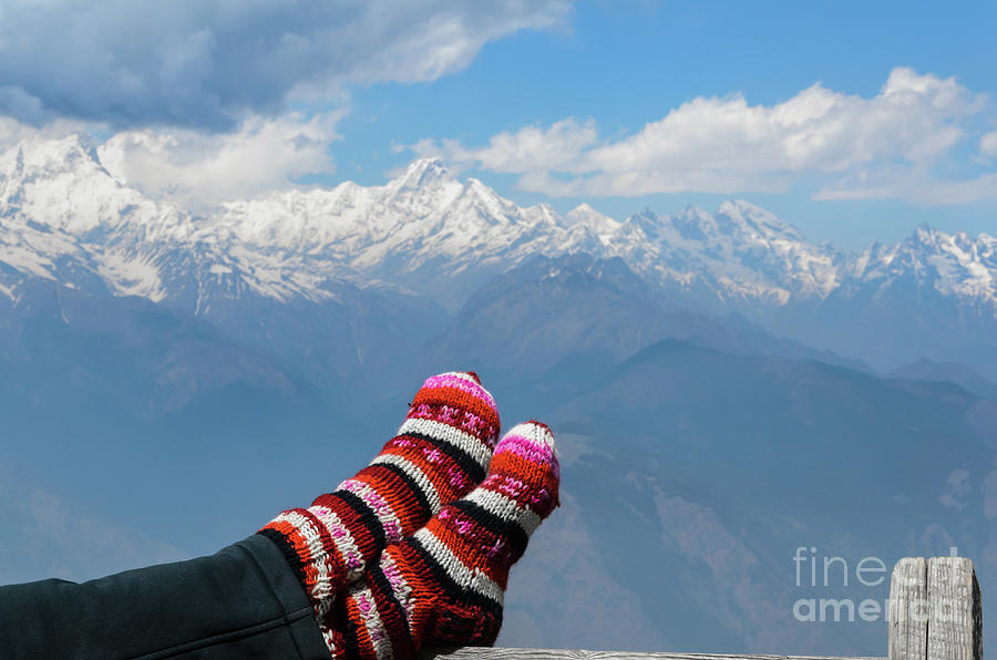 My Achievement - View To The Himalayas Photograph