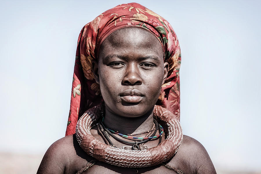 Himba - Featured on DIGITALCAMERAWORLD Photograph by Joana Kruse