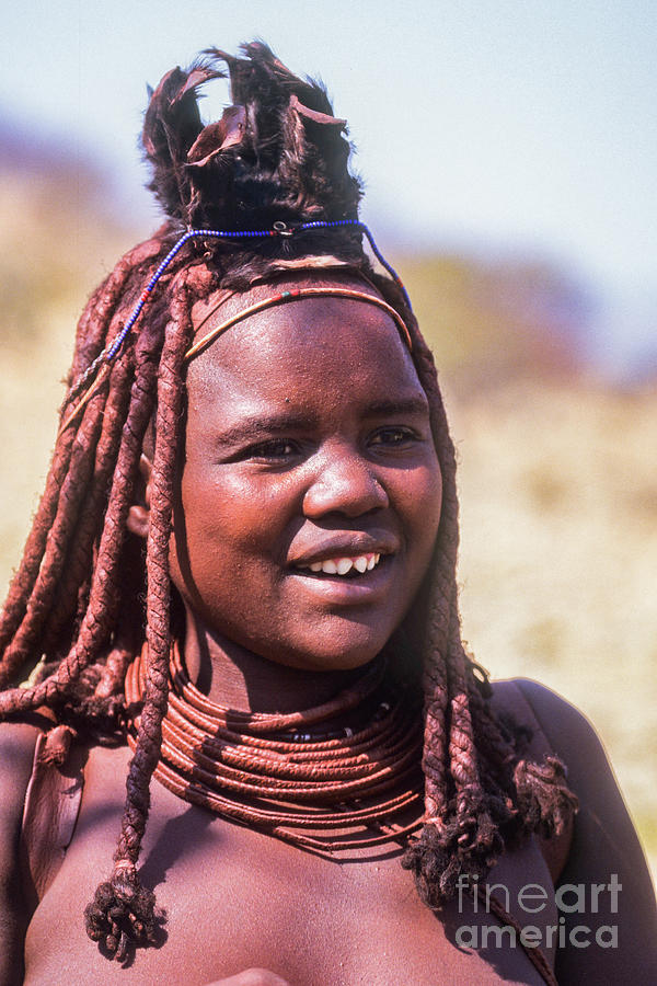 Himba village, Kaokoveld, Namibia, Africa n3 Photograph by Eyal Bartov