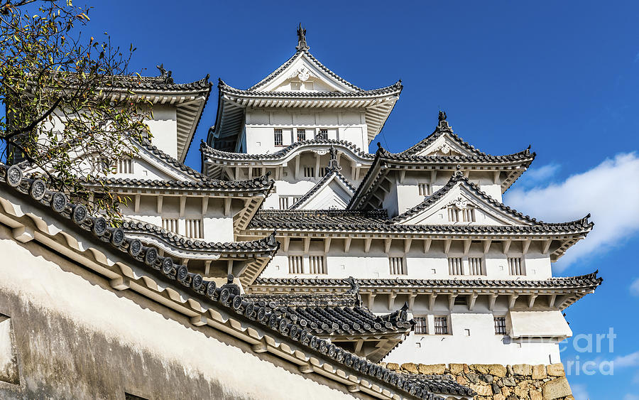 Himeji castle #2, Japan Photograph by Lyl Dil Creations