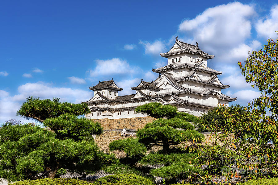 Himeji castle #4, Japan Photograph by Lyl Dil Creations