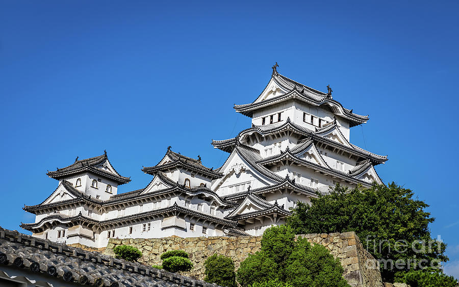 Himeji castle #6, Japan Photograph by Lyl Dil Creations