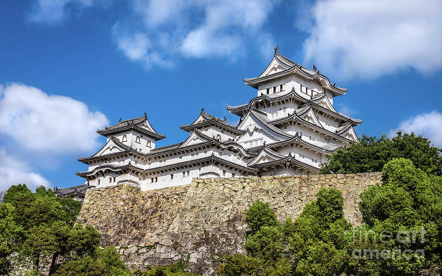 Himeji castle, Japan Photograph by Lyl Dil Creations
