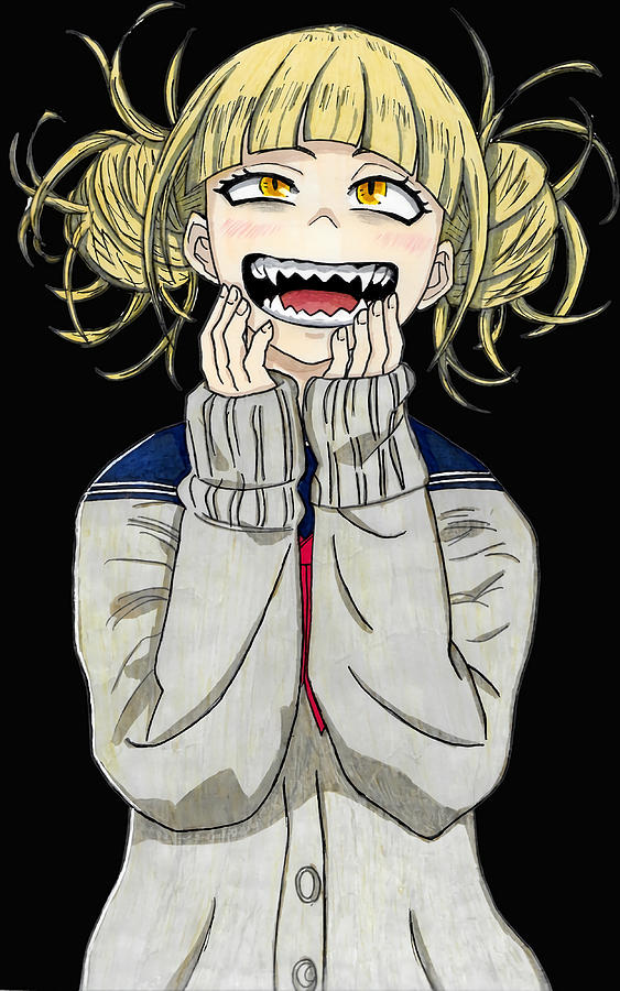 Himiko Toga Boku no hero academia Poster Painting by Megan Cooper ...