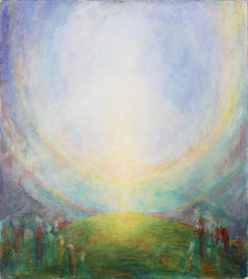 Himmelfahrt Painting by Ninetta Sombart Himmelfahrt Painting by Ninetta Sombart