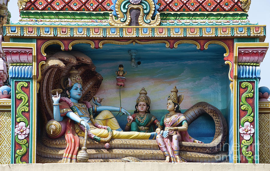 Hindu God Vishnu Photograph by Tim Gainey