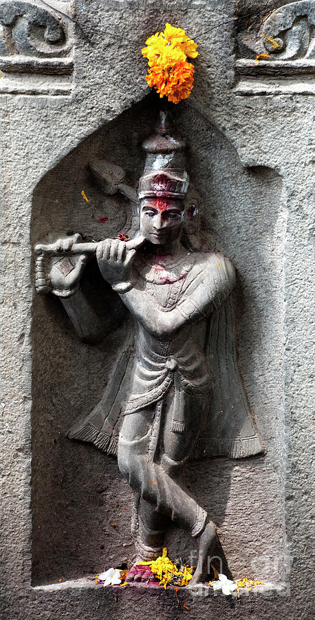 Hindu Temple Krishna Photograph by Tim Gainey