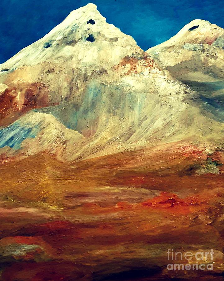 Hindukhush Mountain Painting