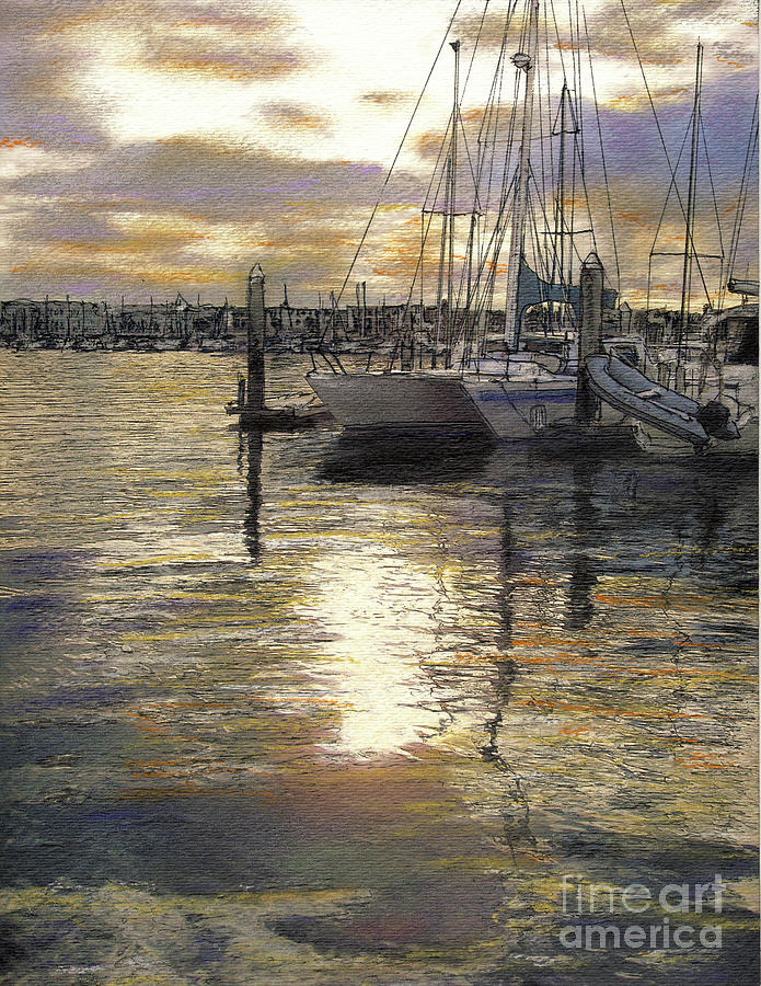 Hiolani II Pastel by Randy Sprout