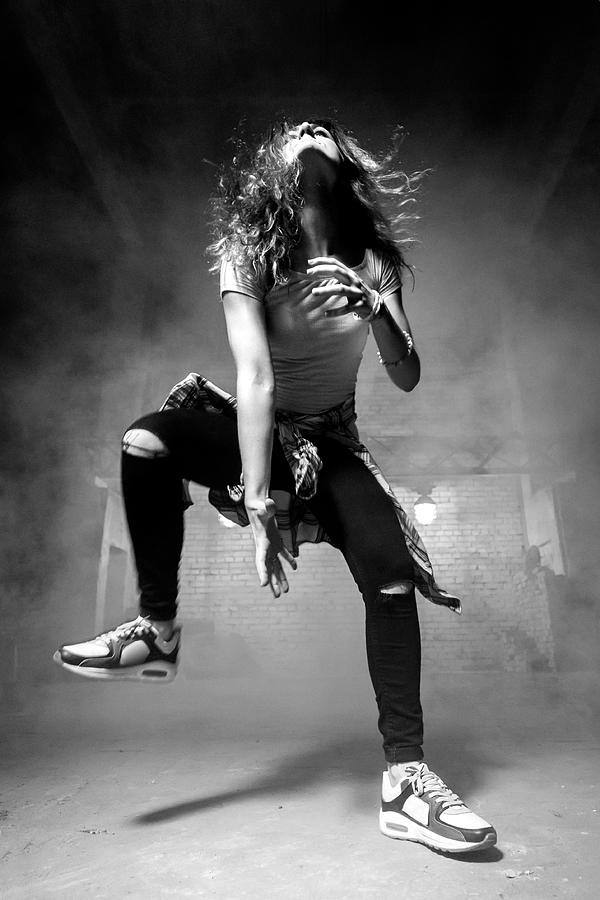 Hip-hop Female Dancer Photograph by Mordolff