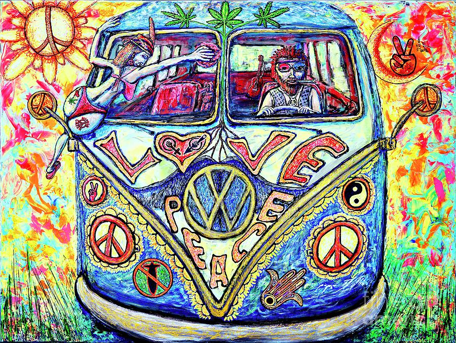 Hippie. is a painting by Viktor Lazarev which was uploaded on May 2nd, 2017...