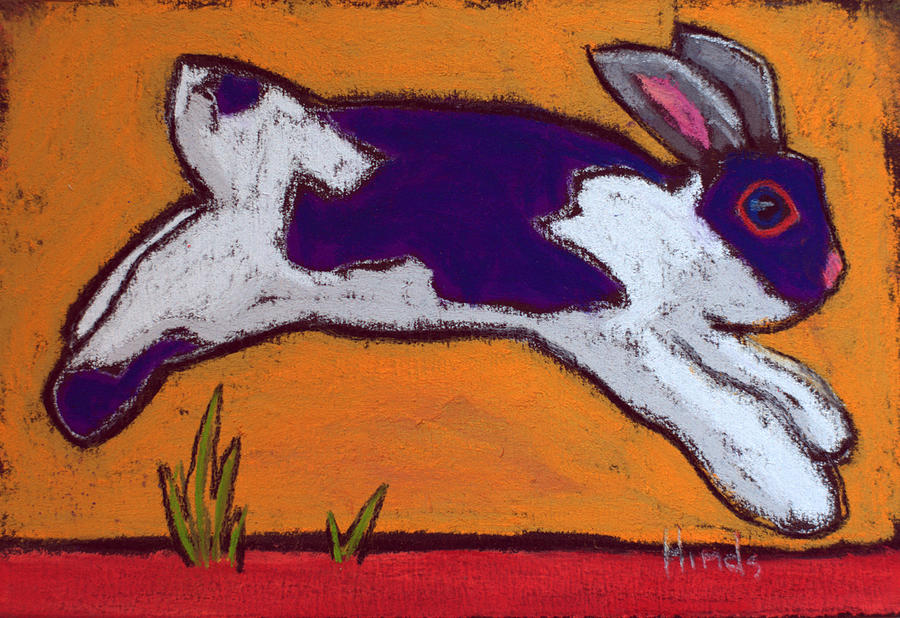 Abstract Painting - Hippity Hop by David Hinds