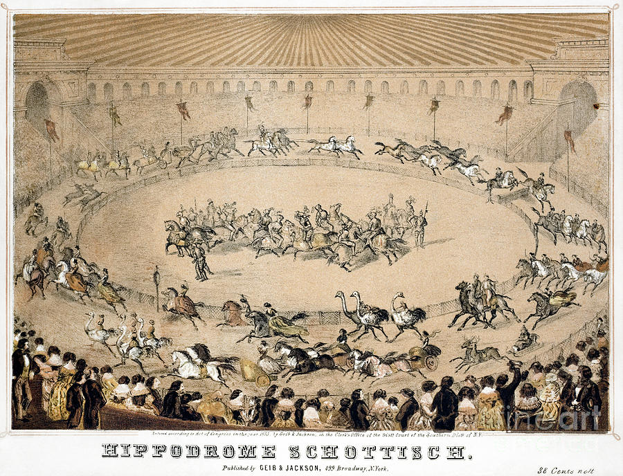 Hippodrome Schottisch Drawing by Granger