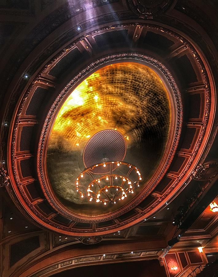 Hippodrome Theatre Ceiling - Baltimore, Maryland Photograph by Marianna Mills