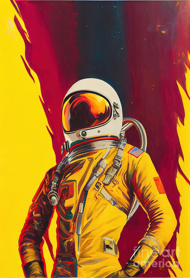 Space Painting - Hiro by N Akkash
