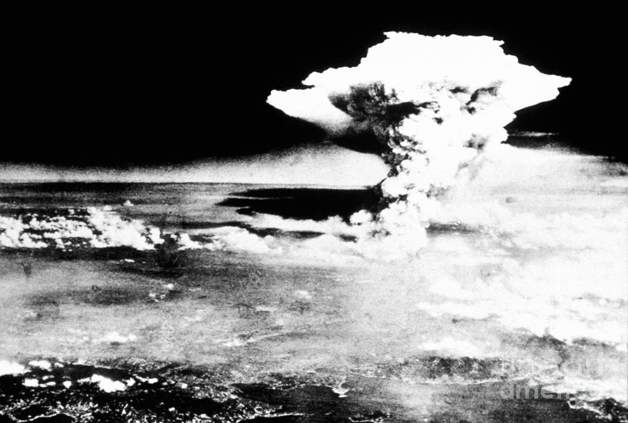 1945 Photograph - Hiroshima, 1945 by Granger