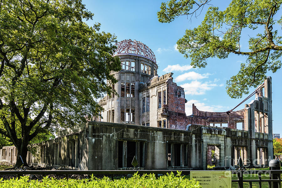 Hiroshima A-bomb dome Photograph by Lyl Dil Creations