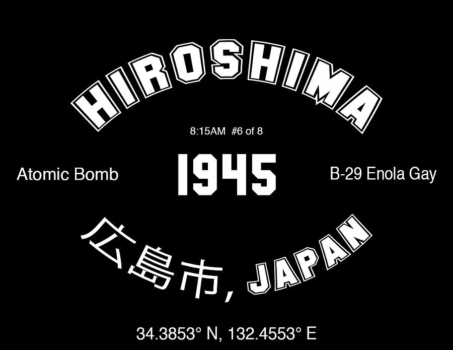 Hiroshima Historiconal Record Digital Art by Wunderle