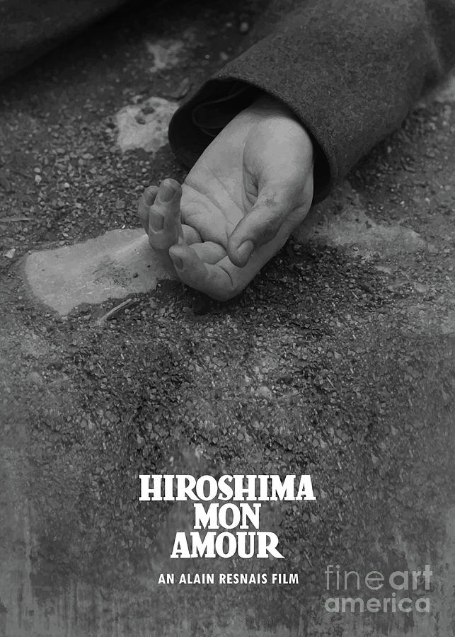 Movie Poster Digital Art - Hiroshima Mon Amour by Bo Kev