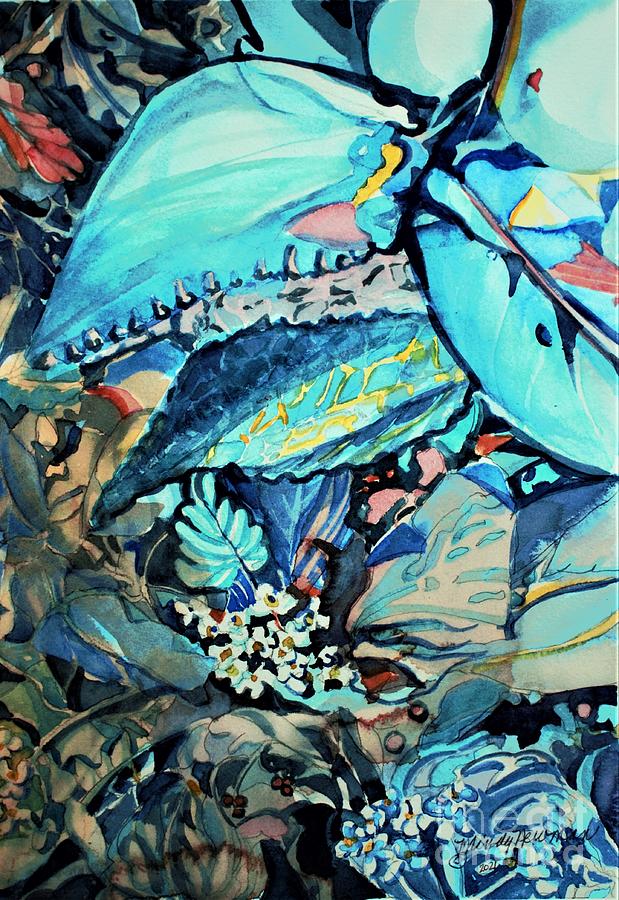 His Wild Flowers Painting by Mindy Newman