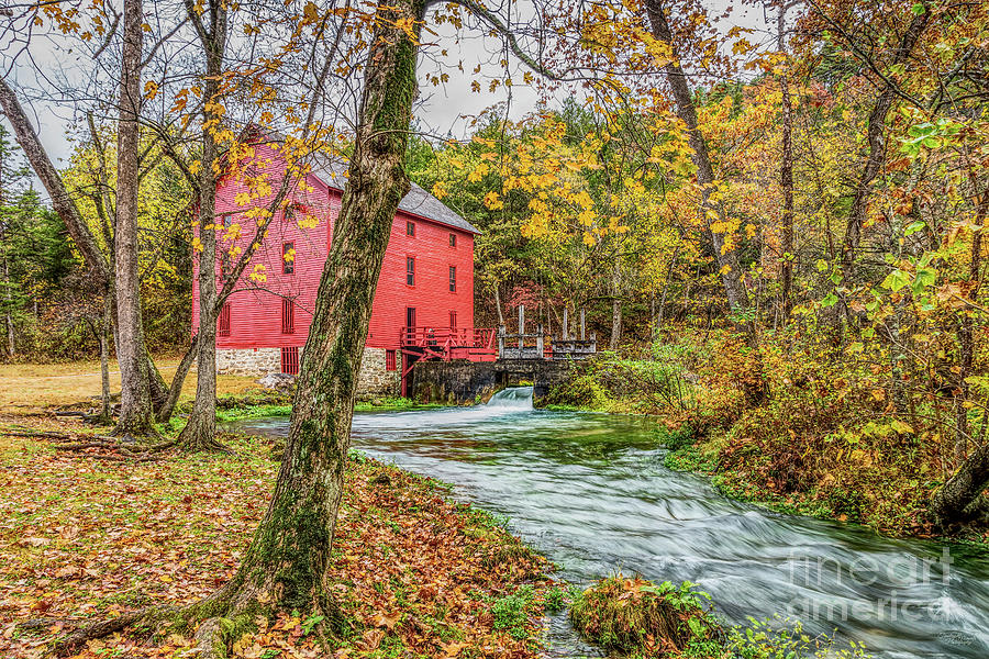Historic Alley Mill Photograph by Jennifer White