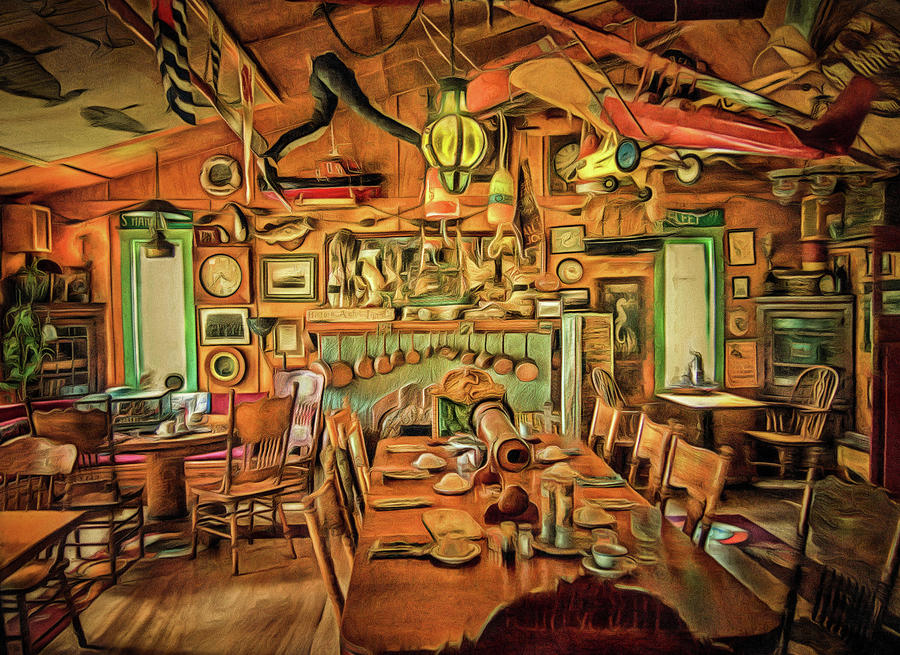 Historic Anchor Inn Dining Photograph by Thom Zehrfeld