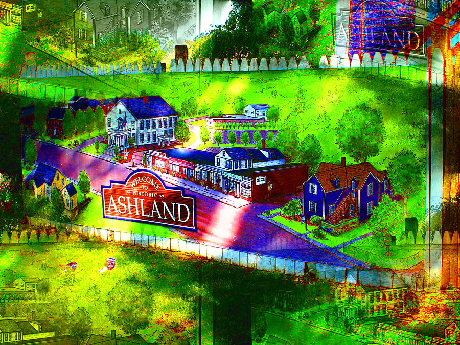 Historic Ashland Digital Art by Cliff Wilson