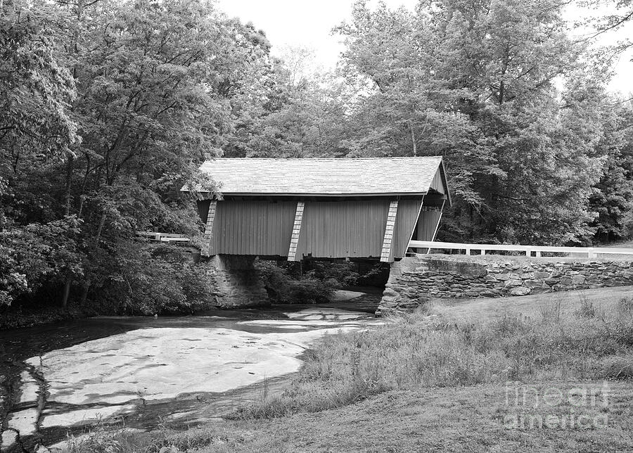 Historic Campbellss Covered Bridge Photograph by Blaine Owens Historic Campbellss Covered Bridge Photograph by Blaine Owens