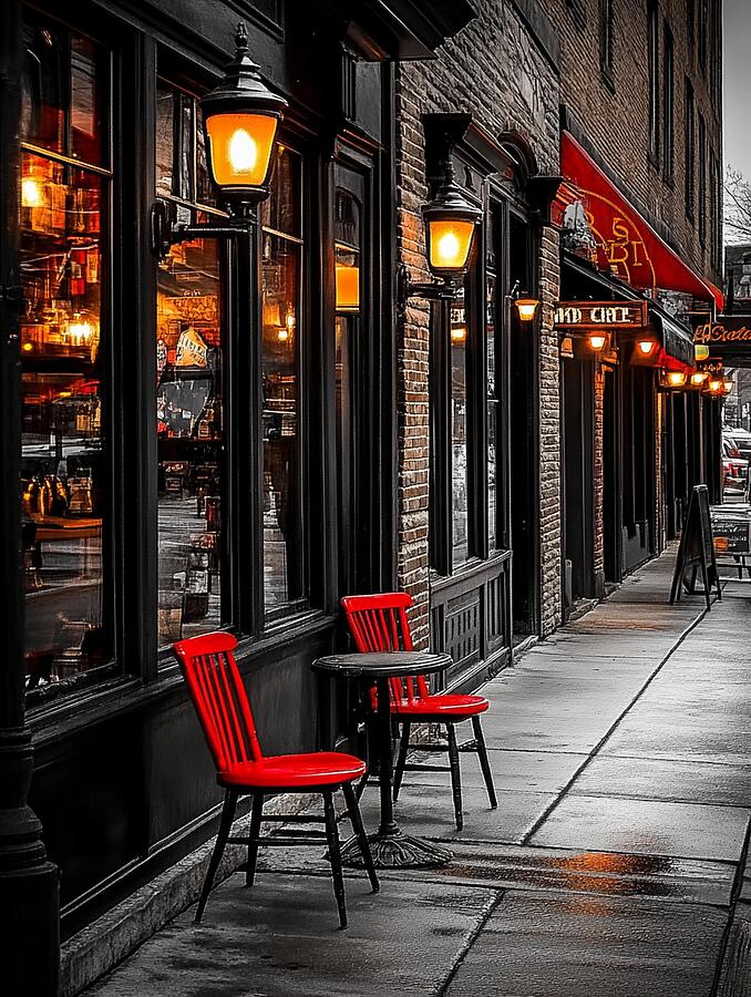 Historic Building Digital Art - Historic Charm by Avery Luna