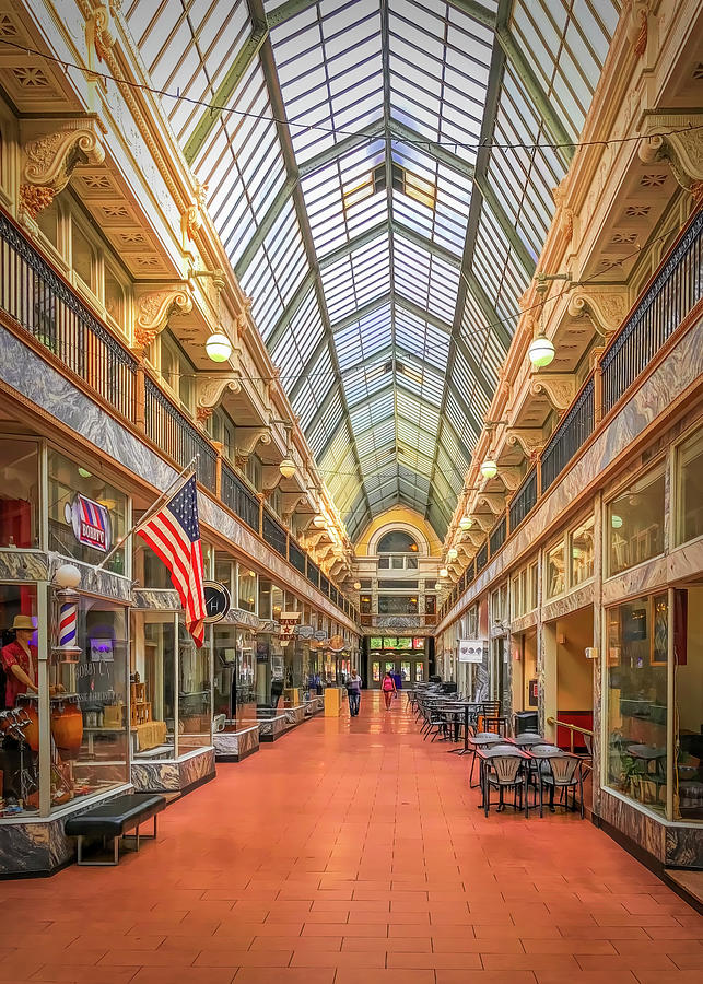 Historic Cleveland Arcade Photograph by Ginger Stein