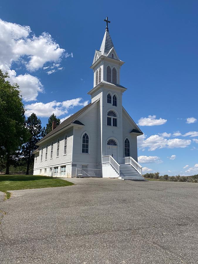 Historic Douglas Church Photograph by Jerry Abbott