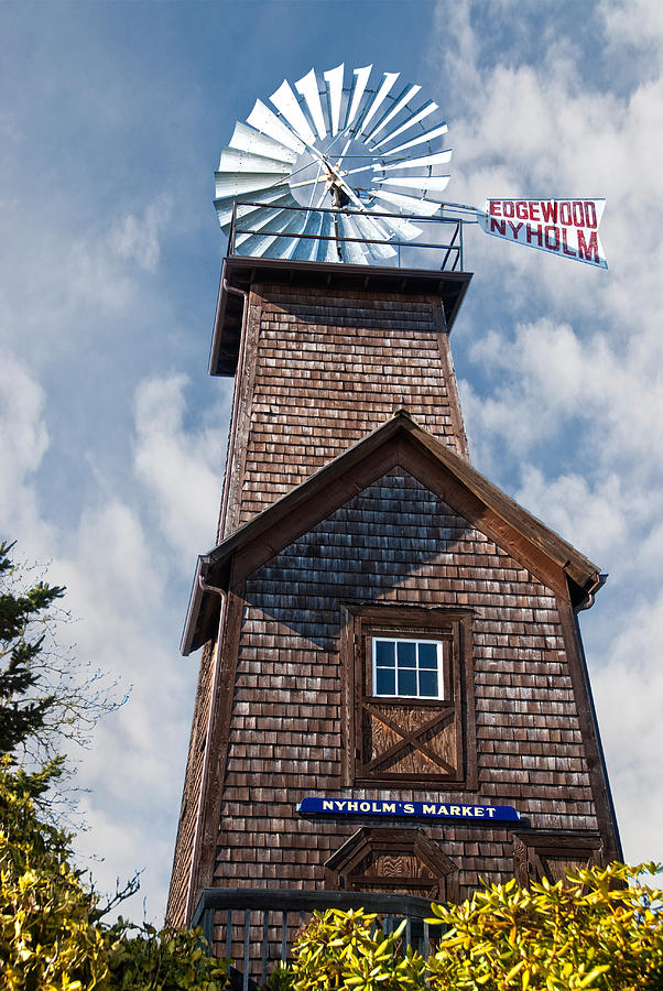 Historic Edgewood Nyholm Windmill Photograph by JeffGoulden