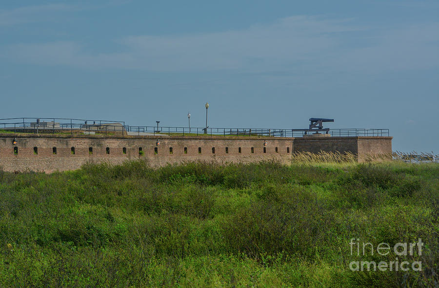 Historic Fort Gaines on Daughin Island, Mobile County, Alabama Photograph by Norm Lane Fine