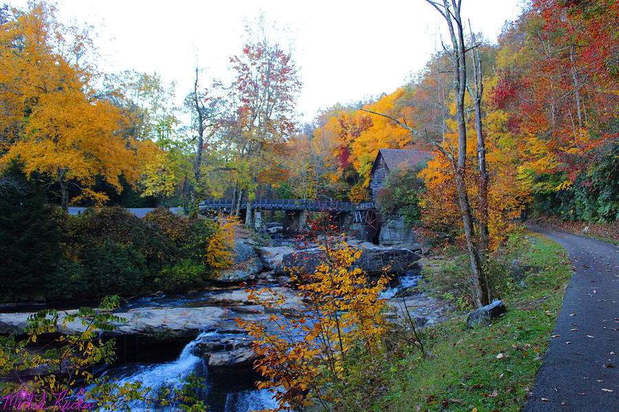 Historic Glade Creek Grist Mill Photograph by Michael Rucker