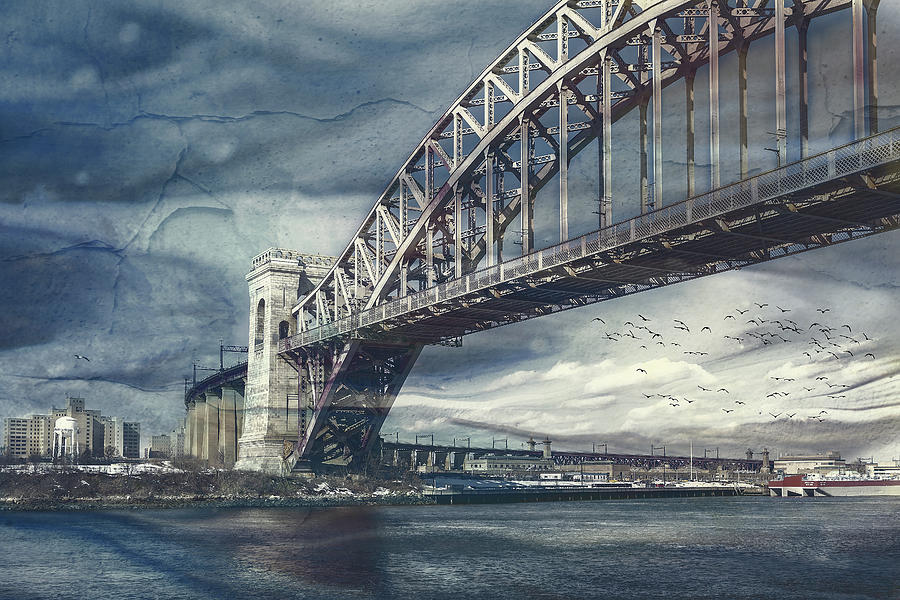 Historic Hell Gate Bridge Photograph by Cate Franklyn