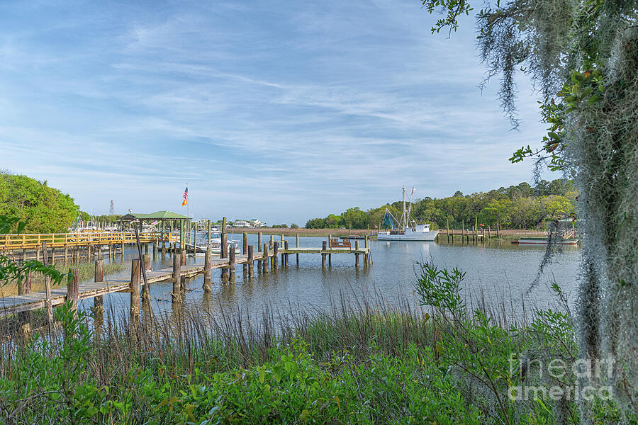 Historic Jeremy Creek in McClellanville South Carolina Photograph by ...