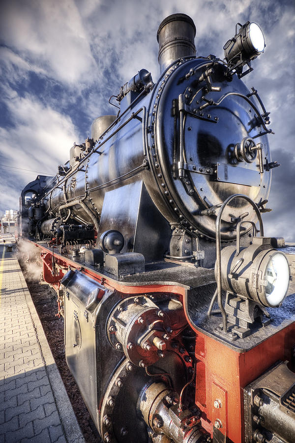 Historic Locomotive Photograph by DaveLongMedia