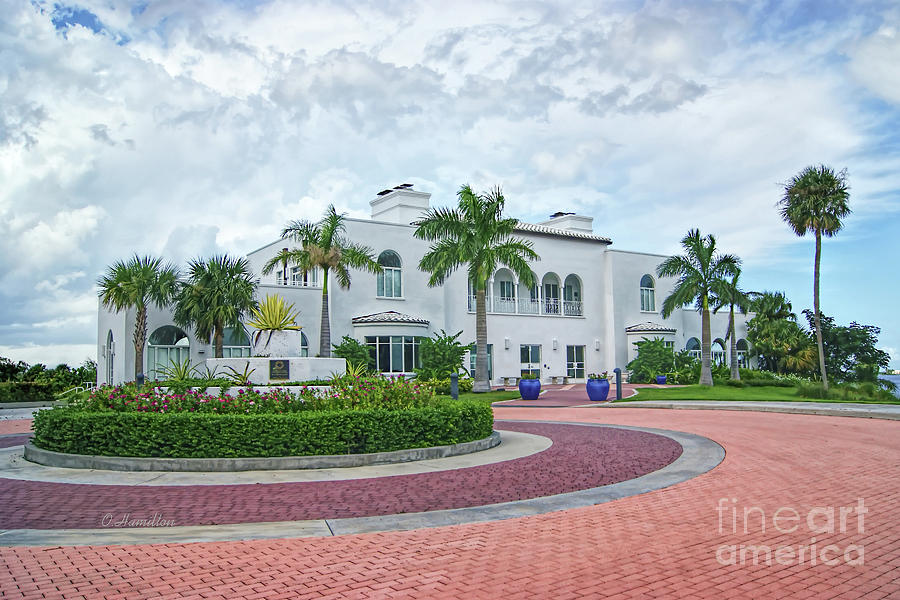 Historic Mansion at Tuckahoe Jensen Beach Florida Photograph by Olga Hamilton