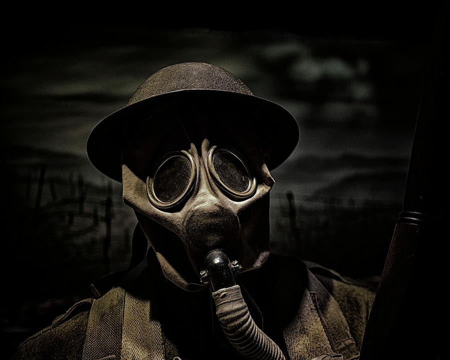 Historic Marine Corps Gas Mask Photograph by Travis Rogers