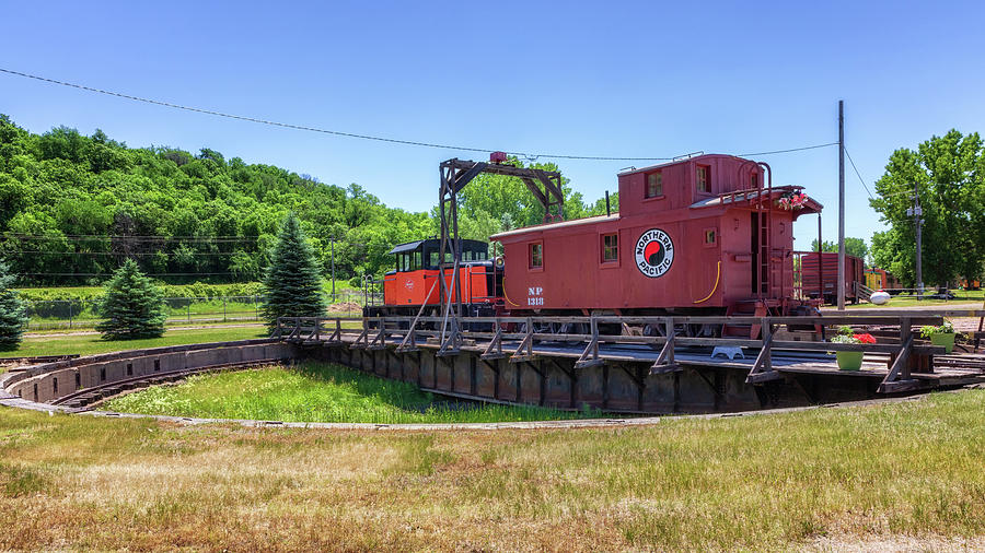 Historic Milwaukee Road Turntable Photograph by Susan Rissi Tregoning